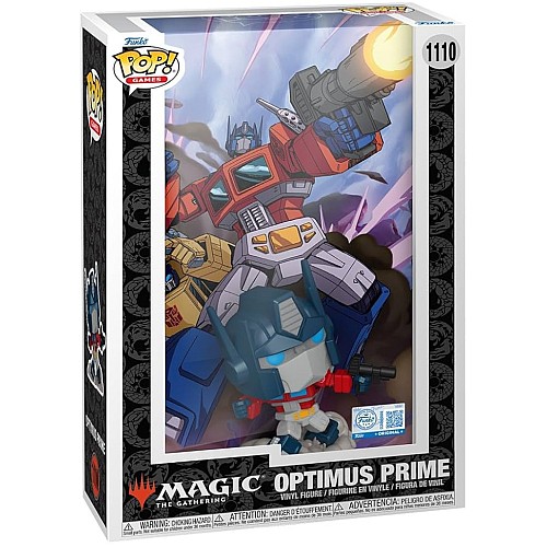 Funko Pop! Comic Cover Transformers X Magic The Gathering Optimus Prime #1110 28cm