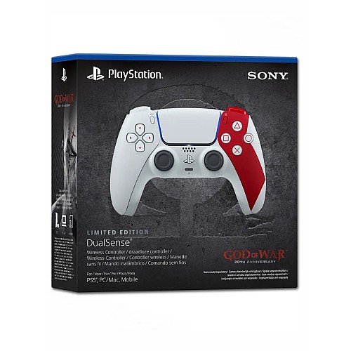 Sony Dualsense Controller God Of War 20th Anniversary Limited Edition