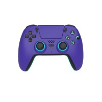 Trade Invaders Wireless Bluetooth Controller Led Purple