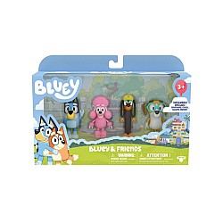 Bluey Set Bluey & Friends 4pcs (90202)