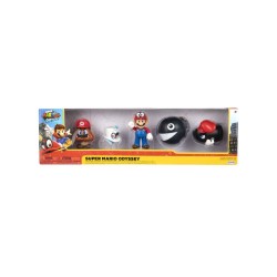 Nintendo Super Mario Set 5pcs 6cm (410422)