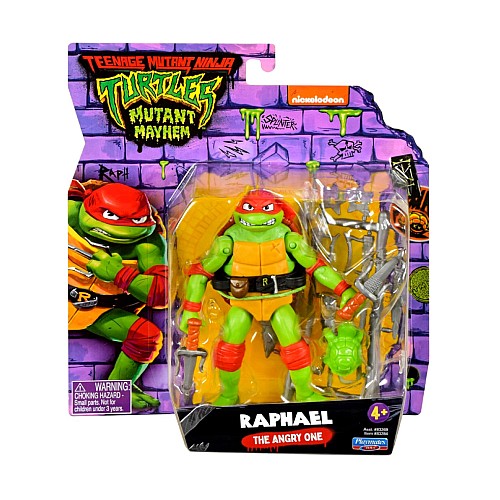 Turtles Mutant Mayhem Shell Spin Raph 12cm