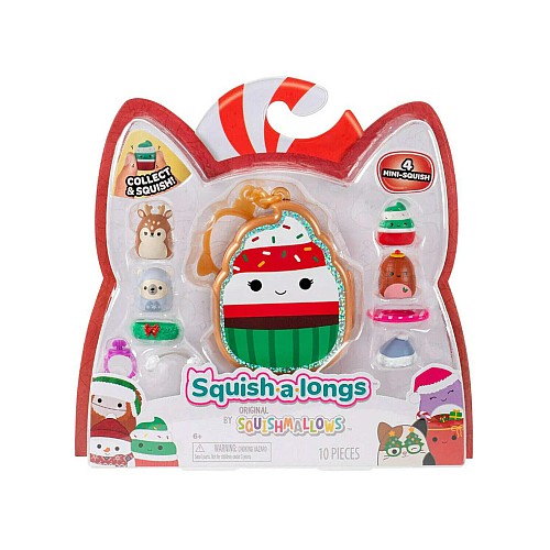 Squish-a-longs Holiday Christmas Cupcake
