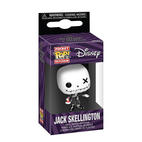 Funko Pocket Pop! The Nightmare Before Christmas (patchwork) Jack Skellington Keychain
