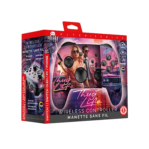 Trade Invaders Wireless Controller Thug Life Rgb