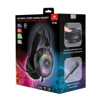 Trade Invaders Dual Headset With Backlit Microphone