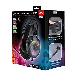 Trade Invaders Dual Headset With Backlit Microphone