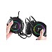 Trade Invaders Dual Headset With Backlit Microphone