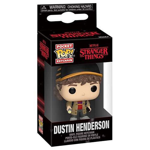 Funko Pocket Pop! Stranger Things Dustin Henderson Keychain
