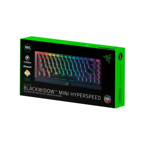 Razer Blackwidow V3 Mini Hyperpeed Keyboard Yellow Switch