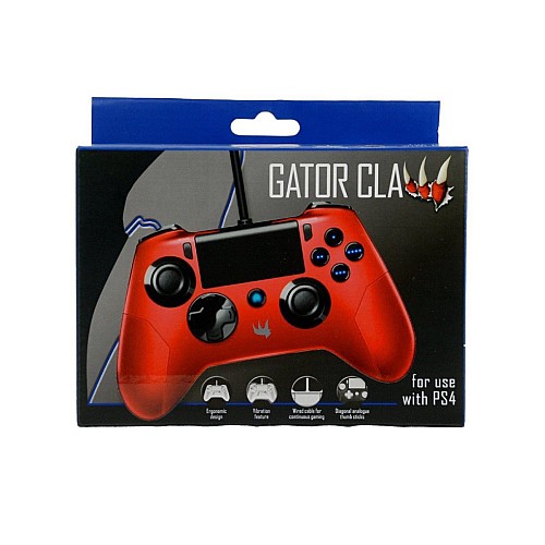 Controller Orb Gator Claw Wired Red