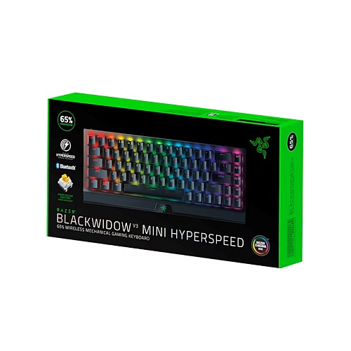 Razer Blackwidow V3 Mini Hyperspeed 65% Yellow (nordic)