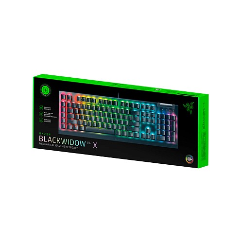Razer Blackwidow V4 X Green Switch Keyboard (nordic)