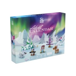 Plus-plus Advent Calendar Santa's Northern Lights Adventure (4337)