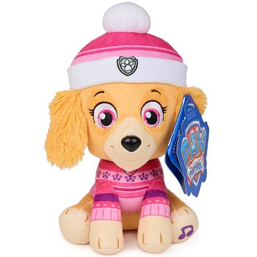 Paw Patrol Christmas Music Skye Plush 20cm
