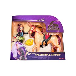 Unicorn Academy Doll & Unicorn V2 Valentina & Cinder (6072677)