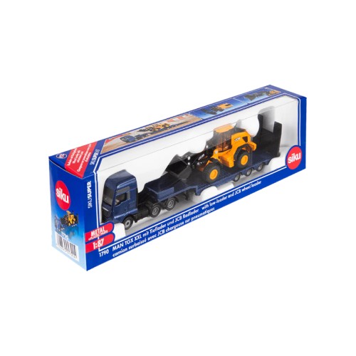 Siku Man Truck With Backhoe Loader (313-1761)