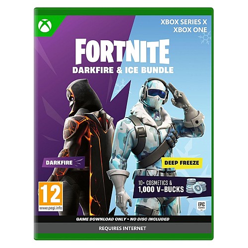 Fortnite Darkfire & Ice Bundle(code In A Box)