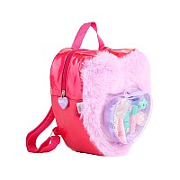 Create It! Makeup Set In Fluffy Backpack Love Purp (841009b)