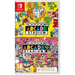Capcom Arcade Stadium 1&2 Bundle (code In A Box)