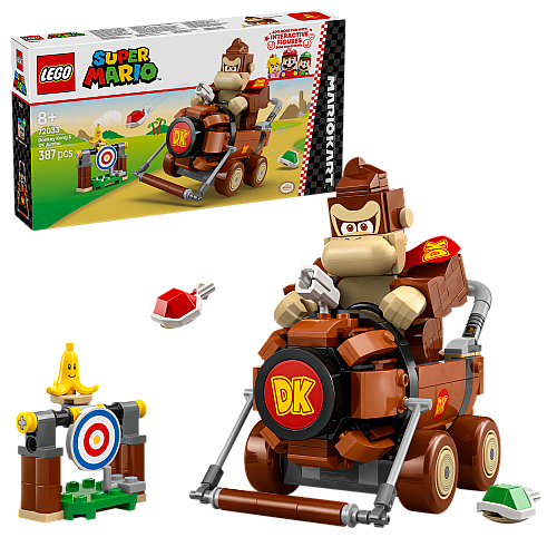 Lego Super Mario Mario Kart Donkey Kong & Dk Jumbo (72033)