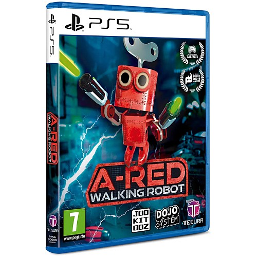 A Red Walking Robot