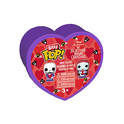 Bitty Pop! The Nightmare Before Christmas Valentine's Random 2.5cm