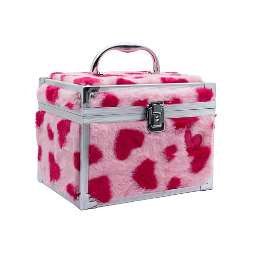 Create It! Love Filled Makeup Case Fluffy Hearts (84600)