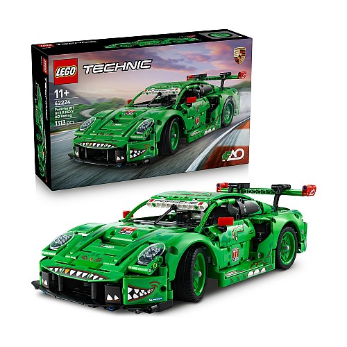 Lego Technic Porsche 911 Gt3 R Rexy Ao Racing Car (42224)