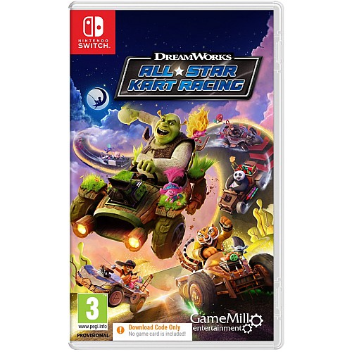 Dreamworks All Star Kart Racing (code In A Box)