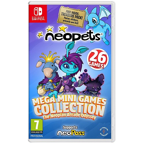 Neopets Mega Mini Games Collection Day One Edition