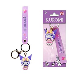 Yume Hello Kitty And Friends Keychain & Strap Kuromi Cute Outfit Series Random