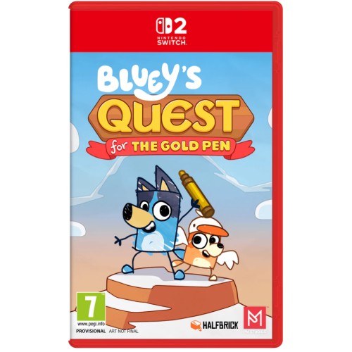 Bluey's Quest For The Gold Pen