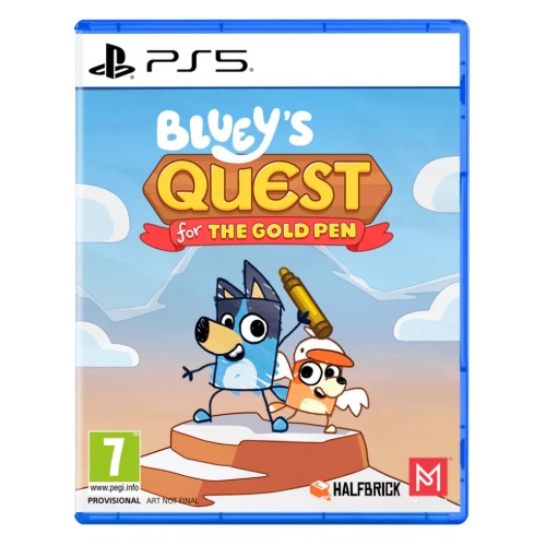 Bluey's Quest For The Gold Pen