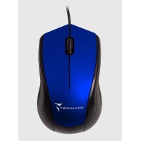 Techmade Wired Usb Optical Mouse Tm-xj15 Blue