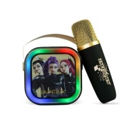 Otl Kpop Demon Hunters Popsing Led Light Up Wireless Karaoke Speaker With Microphone Black