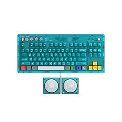 8bitdo Retro Mechanical Keyboard Clear Blue Edition
