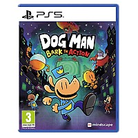 Dog Man Bark In Action