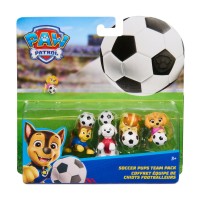 Patrula Catelusilor Soccer Pups Set 4cm